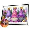 >SALE<5D DIY Partial Special Shaped Drill Diamond Painting Gnome Kit Home Decor40x50cm