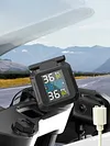 Solar Charging TPMS Motorcycle Tire Pressure Sensors Motorbike Tire Pressure