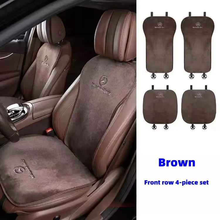 Car embroidered logo goose down cushion