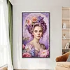 (Big Size)Girl - 14CT Stamped Cross Stitch - 40*65cm - Character