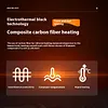 15 Heating Zones Electric Heated Vest with Light USB Thermal Waistcoat Clothes