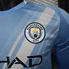 2025-2026 Long Sleeve Player Version Manchester City Home Football Shirt 1:1 Thai Quality