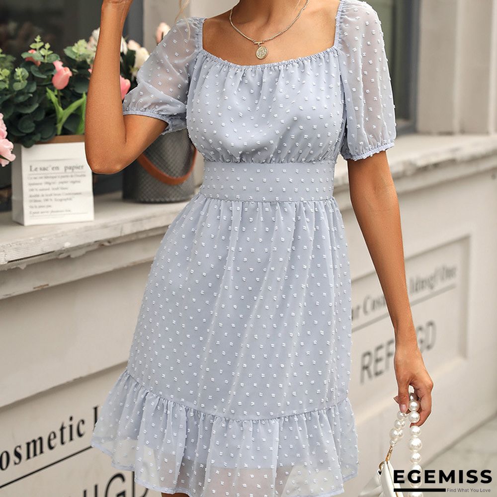 Chiffon Fashion Polka Dot Dress | EGEMISS