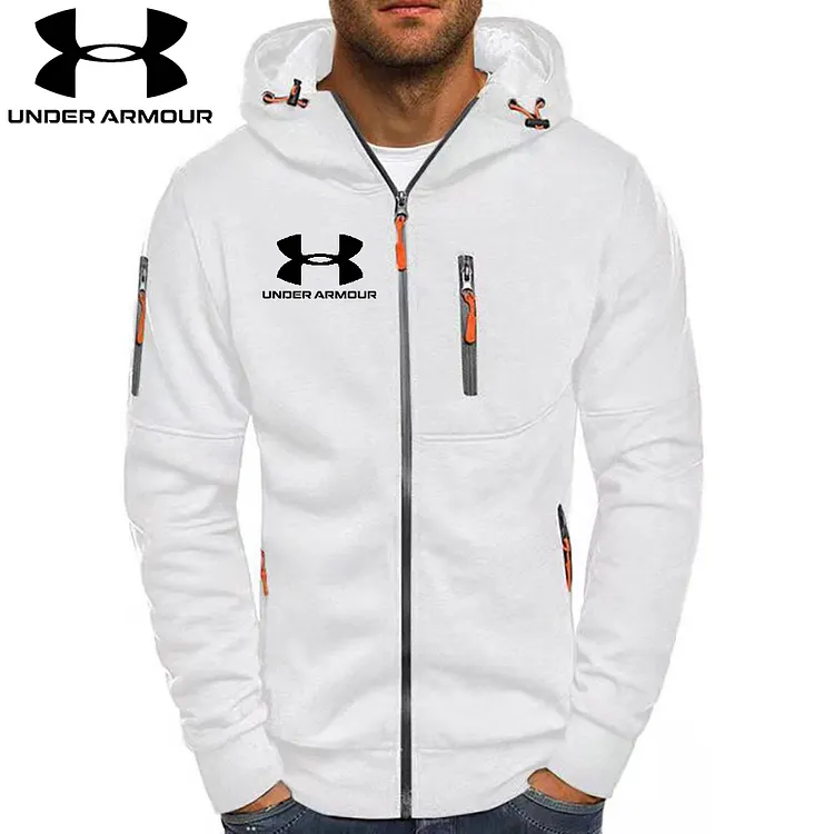 Nowa męska jesienna kurtka dresowa z kapturem Under Armour