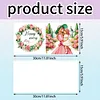 6pcs Diamond Painting My Dearest Mother Greeting Card with Envelope for Family Friends Holiday Gift Congratulations