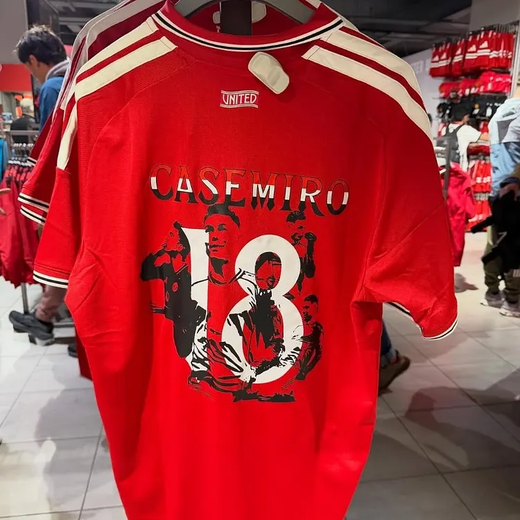 【S~5XL】Manchester United 26/27 Home Jersey（Casemiro #18）