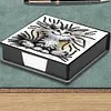 Furry Cats PU Diamond Painting Notecard Box 5D DIY Diamond Art Note Box