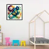 Paper Flower Butterfly-Paint By Numbers Acrylic Painting 40*40CM