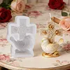 3D Rose Cross & Peace Dove Silicone Candle Moulds Decorative Crafting Tool DIY Handmade Faith Candles Moulds Reusable Sacred Rose Vine Mould for Anniversary/Religious Ceremony