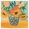 Flowers In A Vase-Paint by Numbers Acrylic Painting 20*20cm