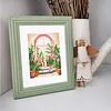 12pcs Flower Arch 5D DIY Square Drill Diamond Painting Kits for Adults Beginners Home Decor Diamonds Paintings Gem Art 5.91x7.09in