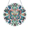 Diamond Painting Mandala Hanging Clock Pendant Kit for Decoration