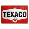 (Multi Style)Texaco - Panneaux en &eacute;tain m&eacute;tallique(20*30cm/30*40cm)