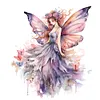 【Limited Stock Sale】Butterfly Girl-Paint by Numbers Acrylic Paintingg 50*60CM(Watercolor)
