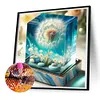Diamond Painting-DIY Full Round Drill Dandelion Cube