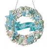 (Upgrade Size)DIY Double Sided Effect Diamond Painting Hanging Pendant Kit (Shell Welcome)