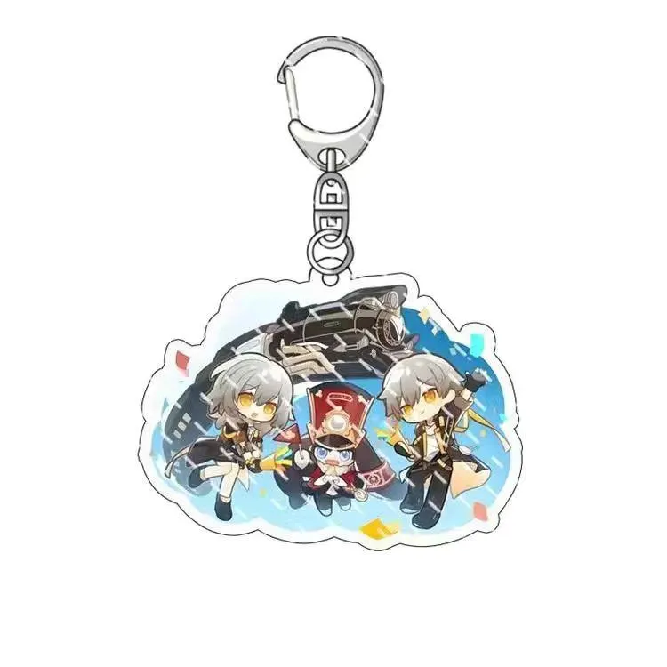 Honkai Star Rail Characters Keychains