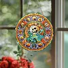 DIY Special Shaped Diamond Art Painting Acrylic Hanging Kit (Halloween Skull 1)