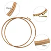 (US Local)2Pcs Round Embroidery Hoops DIY Sewing Tool for DIY Sewing Craft (20cm)