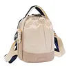 Outdoor Water Bottle Bag Adjustable Kettle Shoulder Bag Drawstring Crossbody Bag