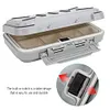Fishing Tackle Storage Box Lure Bait 24 Compartment ABS Plastic Double Layer 