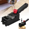 Gabarit de per&ccedil;age  &Oslash; 3-12 mm avec tailles de trous r&eacute;glables, pour chevilles en bois