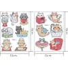 DIY Diamond Painting Mosaic Sticker Art Crafts Cat Set