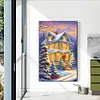 Diamond Painting-DIY Full Round Drill Christmas Eve(60*40 CM)