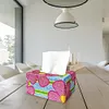 5D DIY Diamond Painting Handmade Crystal Square Tissue Box Kit (Flower)