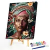 Beautiful African Woman-Paint by Numbers Acrylic Painting 40*50cm