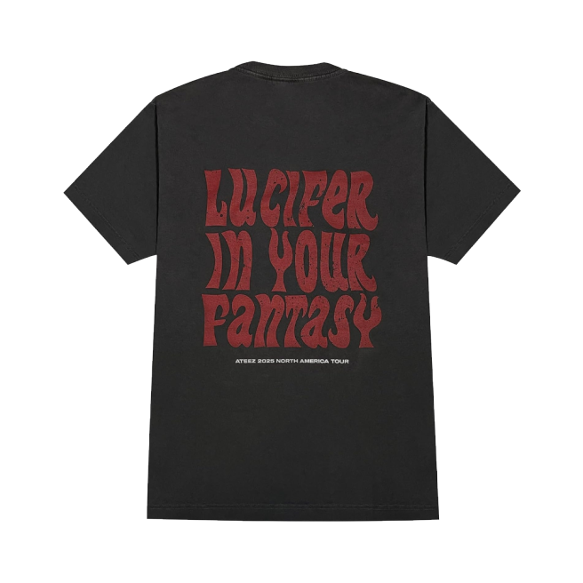 2025 ATEEZ In Your Fantasy World Tour North America PLAME Ver. T-Shirt