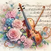 (US Local)4Pack Flower-Special Shaped Diamond Painting Kit(30x30cm)