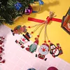 5pcs/set DIY Christmas Diamond Drill Dots Painting Crystal Xmas Trees Hanging Pendant Kits