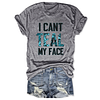 I Can't Teal My Face Jaguars Tee