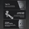 Xtahdge Capture 5 3-Axis Stabilizer Gimbal Stabilizer with LCD Screen for Smartphones 450g/0.99lbs Payload 450g/0.99lbs Image Stabilization Support BT Connection App Control with LED Light AI Active