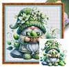 (Multi Style)[Multi-Style]Vegetable Gnome-Full Embroidery 3 Strands 11CT Stamped Cross Stitch-45*45CM