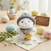 Handmade Mini Bunny Hug Cute with Gift Box Card Soft Floppytiny Easter Bunnie Best Gifts for Bunny Easter Holiday Birthday