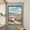 【Limited Stock Sale】(Big Size) Truck On Country Road - 11CT Stamped Cross Stitch 50*65cm/19.69*25.59in