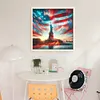 Independence Day Scenery-11CT Stamped Cross Stitch 40*40cm/15.75*15.75in