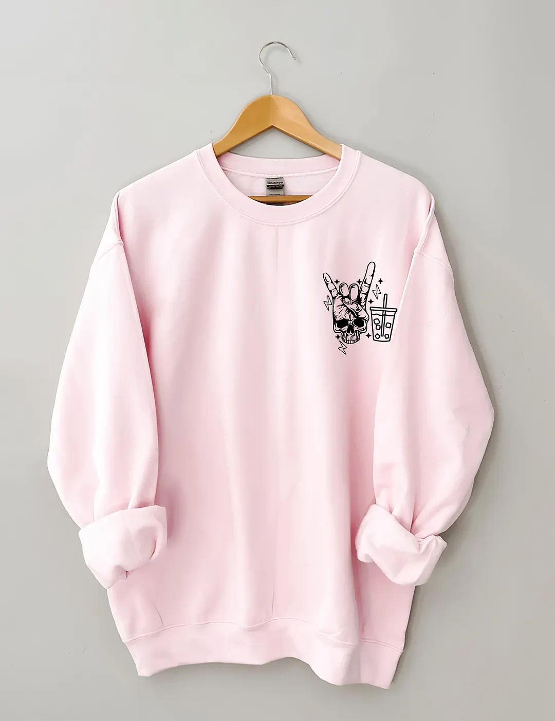 All This Mouth Do Is Talk Back Drink Caffein And Cuss Sweatshirt