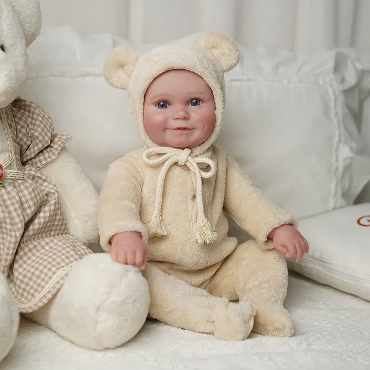 Babeside Smiling Reborn Baby Maddy 20'' Older Girl Building Lovely Memories