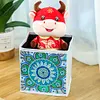(US Local)DIY Diamond Painting Folding Storage Box Diamond Manual Craft Kit