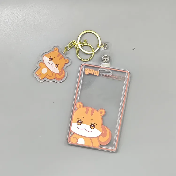 ATEEZ ANITEEZ チュドンイ ヘアピン ポーチ カードホルダー ATEEZ ANITEEZ X TEEZMON Acrylic Photocard Holder | Ham and Heoney
