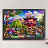 (US Local)Landscape-11CT Stamped Cross Stitch Kit(80x60cm)