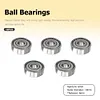 10pcs Pulley Wheel Ball Bearings 6x19x6mm 626zz Carbon Steel Miniature Bearings