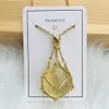 🔥 Crystal Stone Holder Necklace - Free (Crystal) Gift Included🎁
