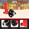 [US Local Warehouse] 2 Set of Shipping Container Wheel 6-Lug Kit with Ratchet Tie Container Wheel Kit 22000LBS Capacity Shipping Containers Axles for Moving 20ft-40ft Empty Containers