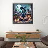 (US Local)Girl 5D DIY Full Round Drill Big Size Diamond Painting Kit Home Decor Art Craft 50x50cm