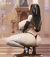 1/4 Scale Licensed Jasmine's Dressing Time - Original Design Statue - ABILU