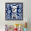 (Multi-Style) Blue And White Porcelain-11CT Stamped Cross Stitch 40*40cm/40*60cm